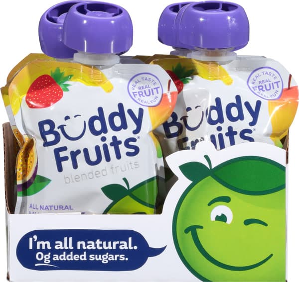 Buddy Fruits All Natural Multifruit & Apple Blended Fruits
