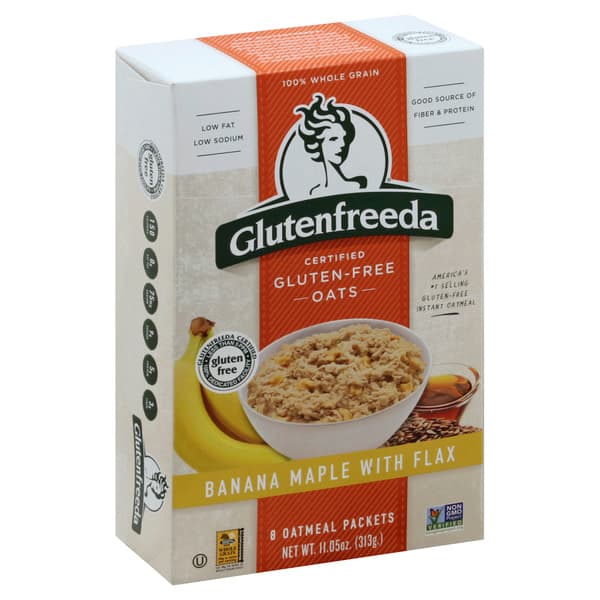 Glutenfreeda Oatmeal Gluten-Free Banana Maple With Flax