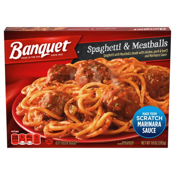 Banquet Spaghetti & Meatballs