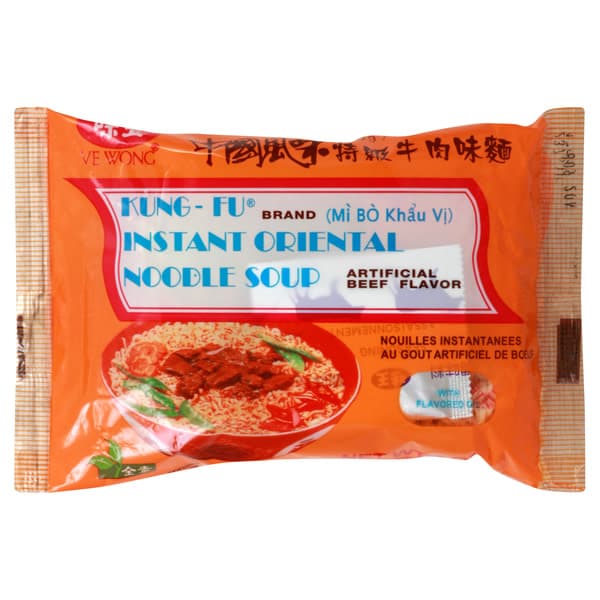Kung-Fu Instant Oriental Noodle Soup Beef Flavor