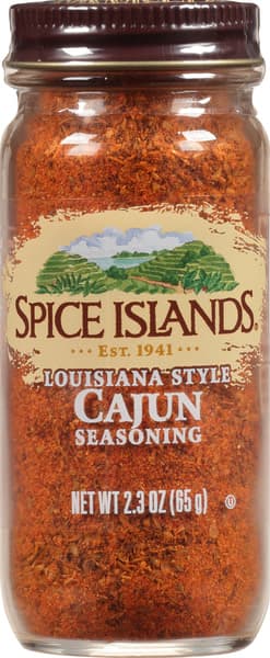Spice Islands Louisiana Style Cajun Seasoning. Jar