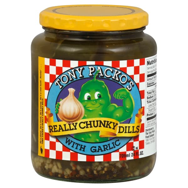 Tony Packo'S Dills, Really Chunky, With Garlic