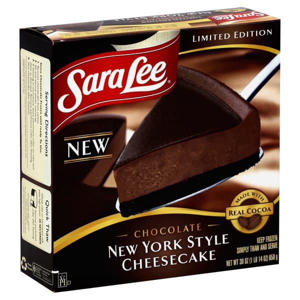 Sara Lee Cheesecake New York Style Chocolate