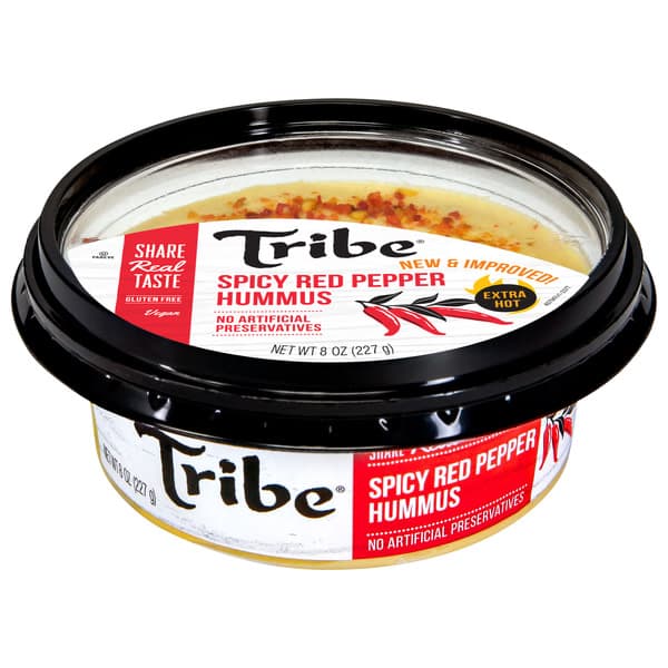Tribe Extra Hot Spicy Red Peppers Hummus