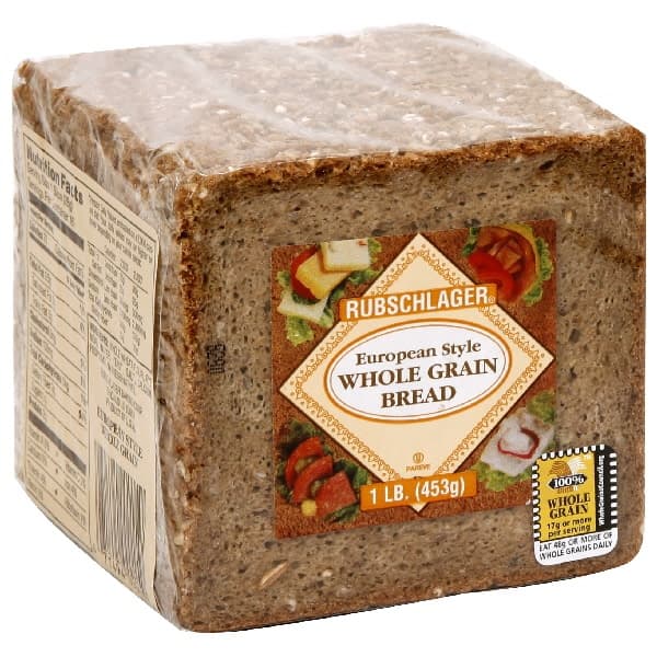 Rubschlager Bread European Style Whole Grain