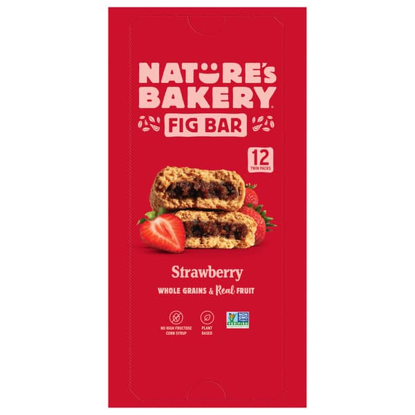 Natures Bakery 12 Twin Packs Strawberry Fig Bar