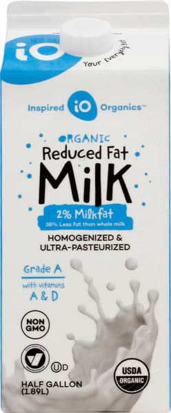 Inspired Organics Milk