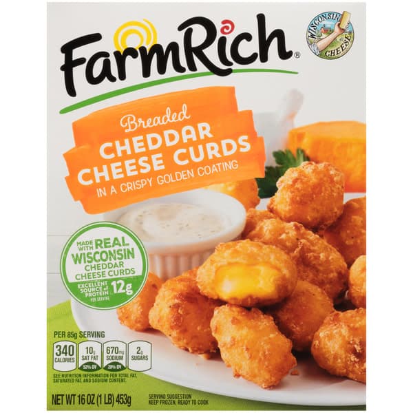Is it Pork Free? Farm Rich Cheddar Cheese Curds