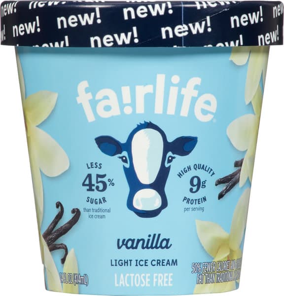Fairlife Vanilla Light Ice Cream