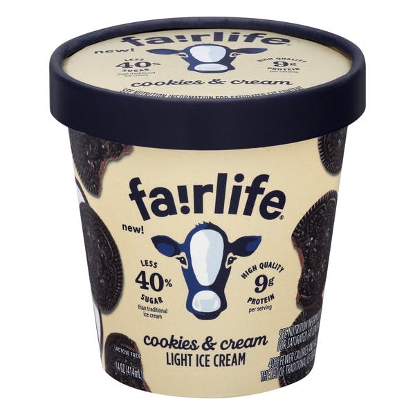 Is it Fish Free? Fairlife Cookies & Cream Light Ice Cream