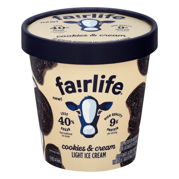 Is it Pork Free? Fairlife Cookies & Cream Light Ice Cream