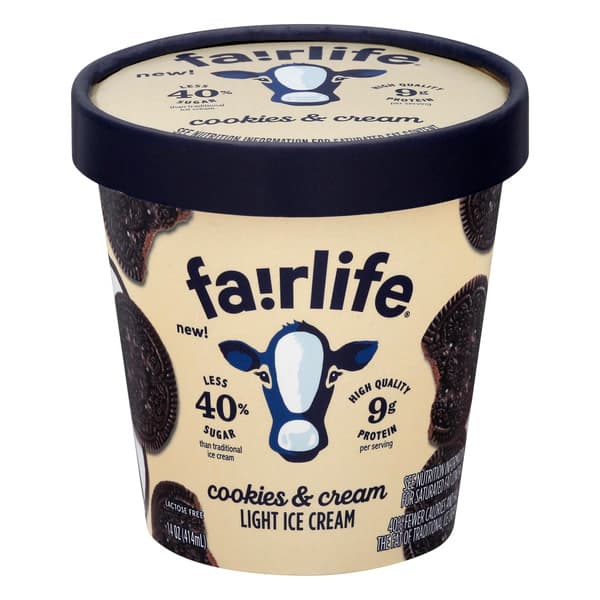Fairlife Cookies & Cream Light Ice Cream