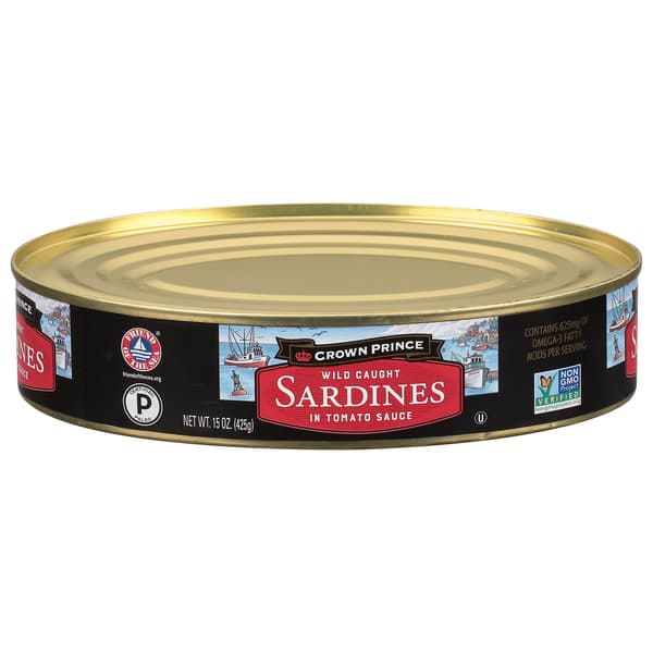 Crown Prince In Tomato Sauce Wild Caught Sardines