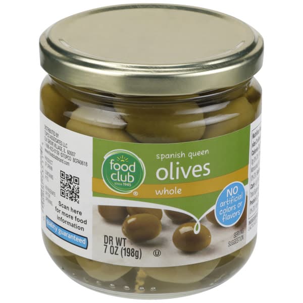Food Club Whole Spanish Queen Olives