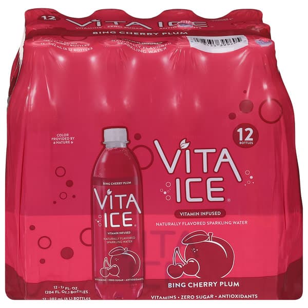 Vita Ice Bing Cherry Plum Sparkling Water