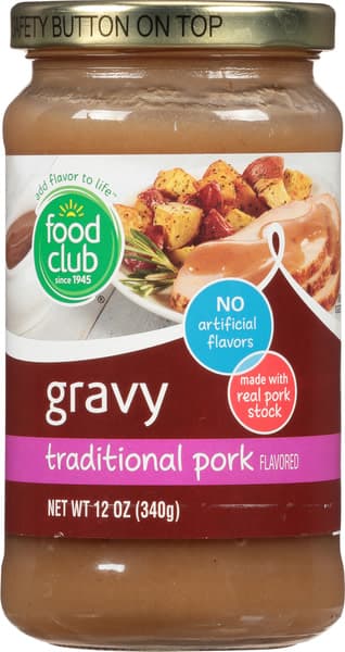 Food Club Traditional Pork Flavored Gravy