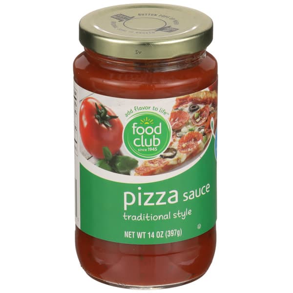 Food Club Traditional Style Pizza Sauce