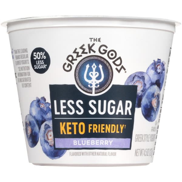 Greek Gods Less Sugar Keto Friendly Blueberry