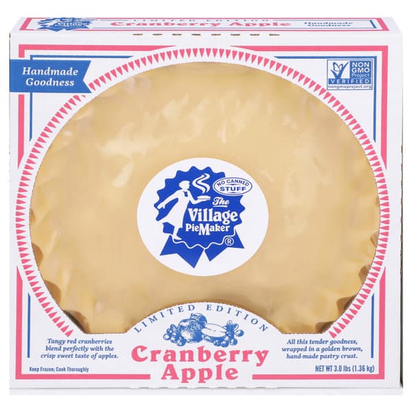 The Village Pie Maker Limited Edition Cranberry Apple Pie
