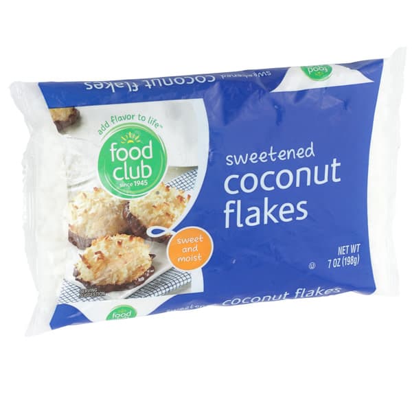 Food Club Sweetened Coconut Flakes Bag