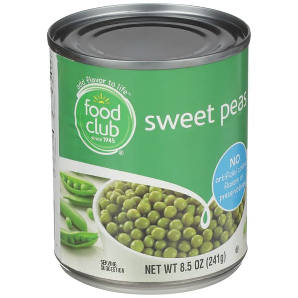 Food Club Sweet Tender Peas