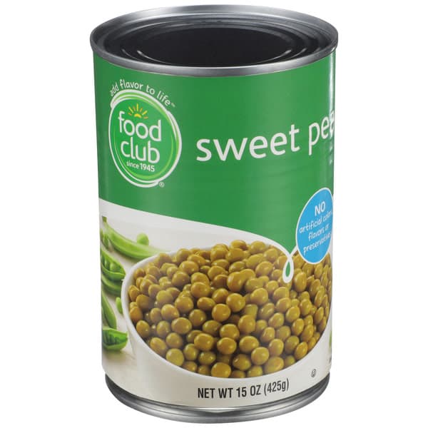Food Club Tender Sweet Peas