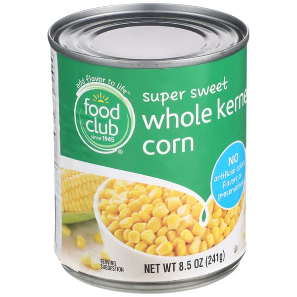 Food Club Golden Sweet Whole Kernel Corn