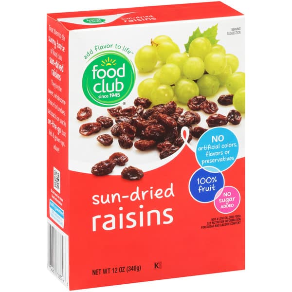 Food Club Sun-Dried Raisins