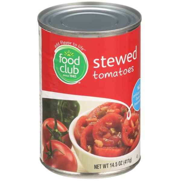 Food Club Stewed Original Recipe Tomatoes