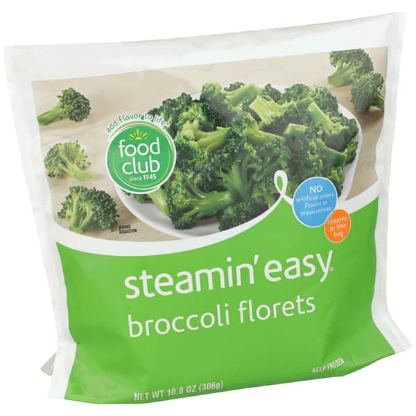 Food Club Steamin' Easy Broccoli Florets