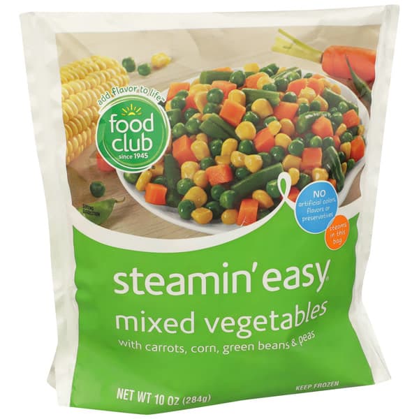 Food Club Steamin' Easy, Mixed Vegetables