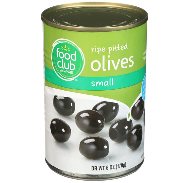 Food Club Small Pitted Olives