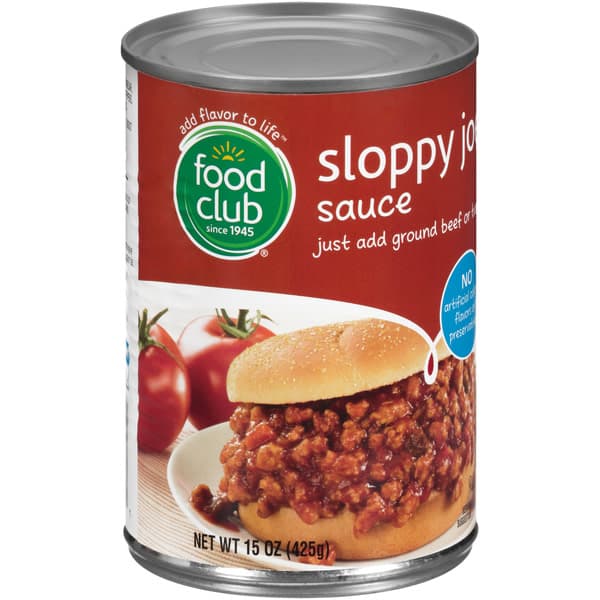 Food Club Sloppy Joe Sauce