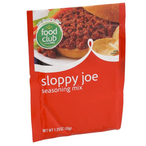 Food Club Sloppy Joe Seasoning Mix