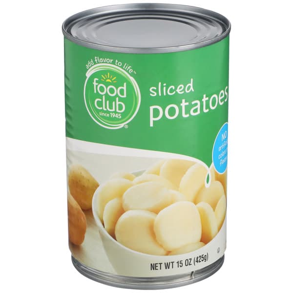 Food Club Sliced White Potatoes