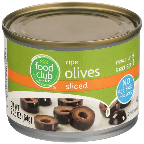Food Club Sliced Olives