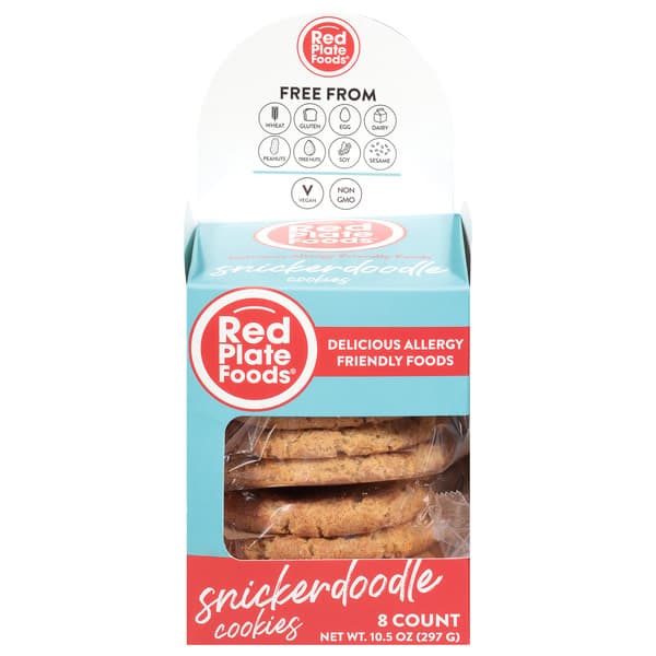 Red Plate Foods Snickerdoodle Cookies