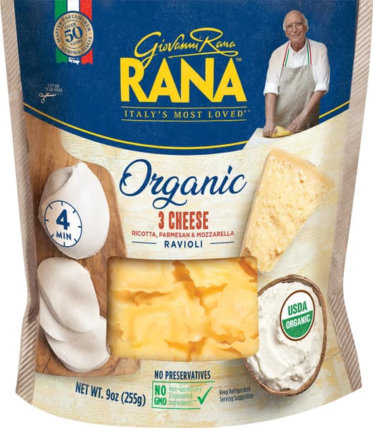 Giovanni Rana Organic 3 Cheese Ravioli