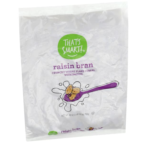 That'S Smart! Raisin Bran Crunchy Wheat Flake Cereal With Raisins