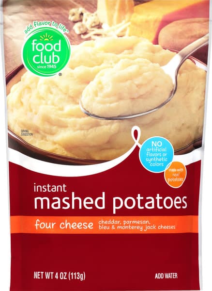 Food Club Four Cheese Cheddar Parmesan