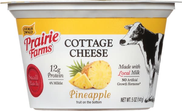 Prairie Farms Pineapple Cottage Cheese