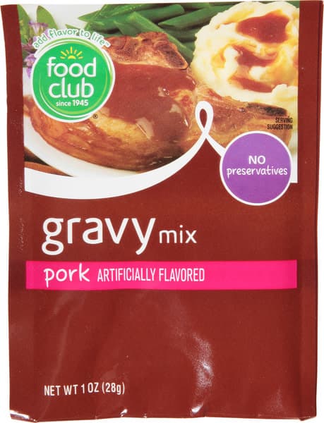 Food Club Pork Gravy Mix