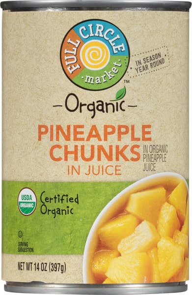 Full Circle Market Pineapple Chunks In Organic Pineapple Juice