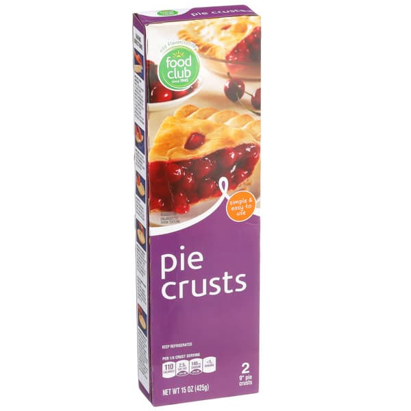 Food Club 9" Pie Crust