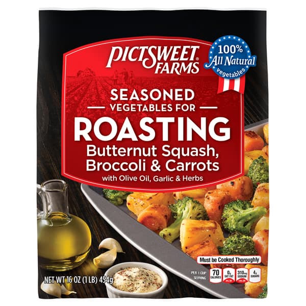 Pictsweet Farms Butternut Squash, Broccoli & Carrots, Seasoned