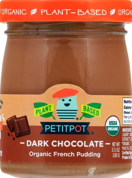 Petit Pot Organic Dark Chocolate French Pudding