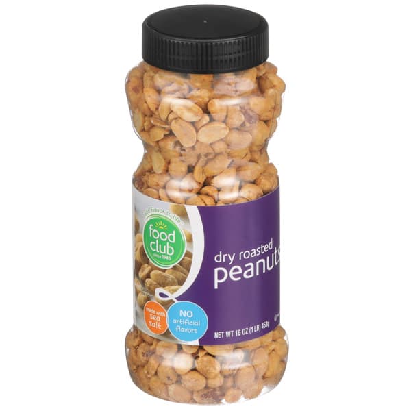 Food Club Dry Roasted Peanuts