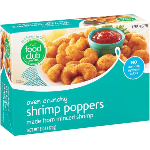 Food Club Oven Crunchy Shrimp Poppers