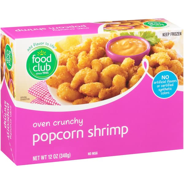 Food Club Oven Crunchy Popcorn Shrimp
