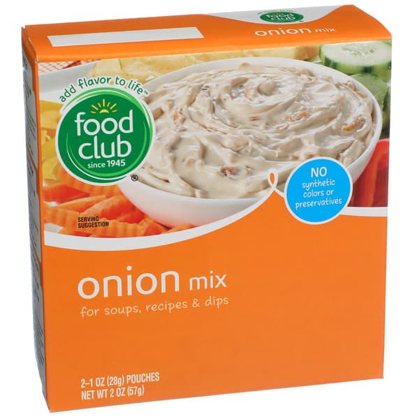 Food Club For Soups, Recipes & Dips Onion Mix